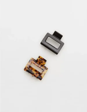 Aerie Square Clip 2-Pack