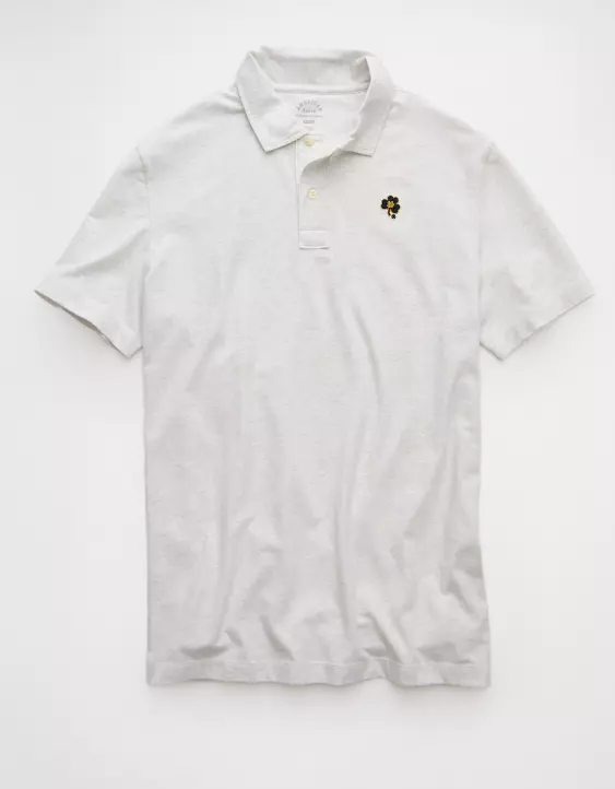 AE 24/7 Notre Dame Fighting Irish Graphic Club Polo Shirt - Image 3