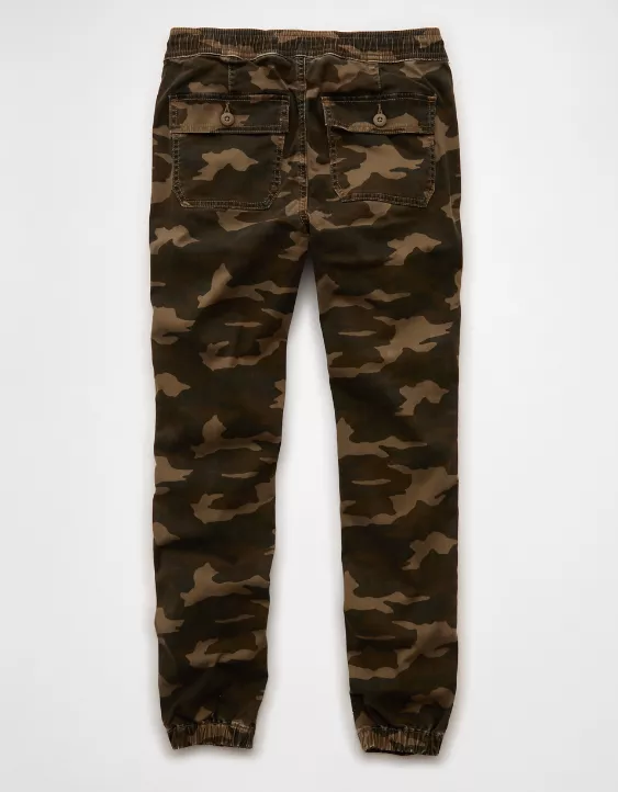 AE Camo Stretch High-Waisted Jegging Jogger - Image 4
