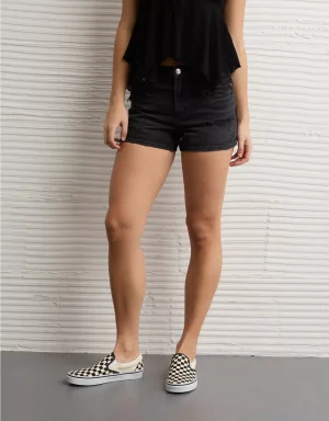 AE Strigid Super High-Waisted Relaxed Denim Short