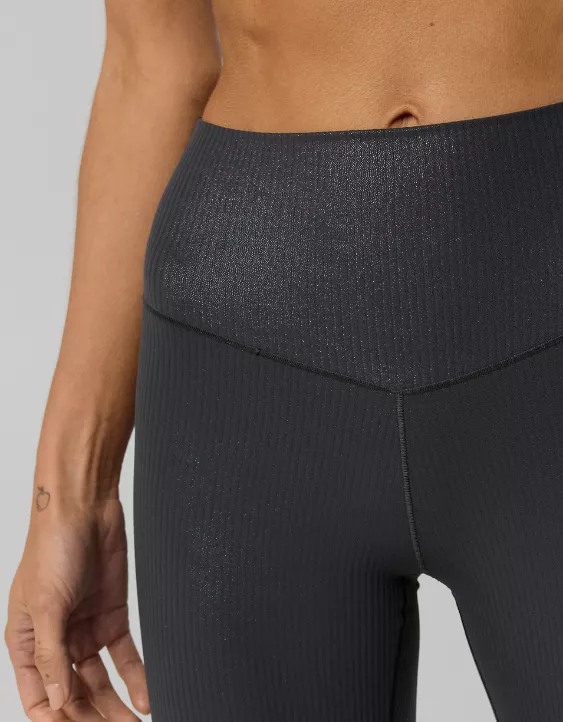 OFFLINE By Aerie Real Me XTRA Rib Foil Legging - Image 7