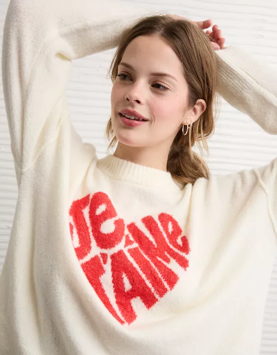 AE Whoa So Soft Valentine's Day Sweater - Image 5