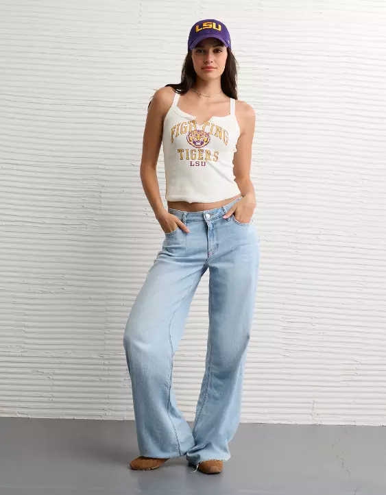 AE LSU Tigers Graphic Notch Neck Tank Top - Image 5