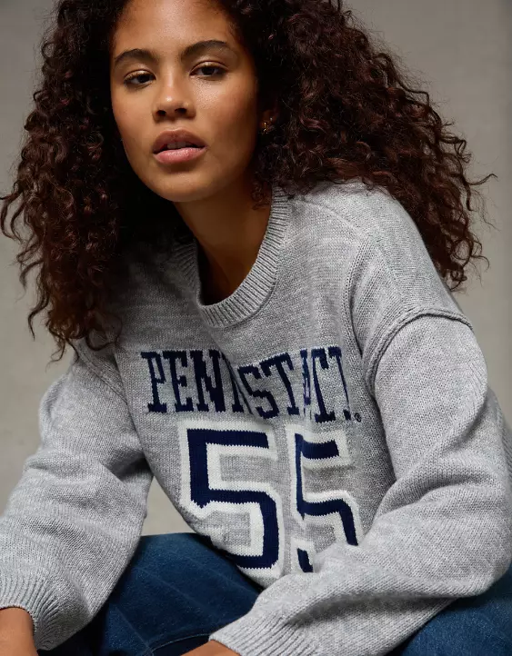 AE Penn State Nittany Lions Cropped Sweater - Image 6