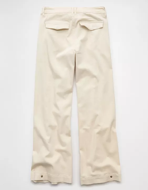 AE Stretch Mid-Rise Ultra Wide-Leg Convertible Trouser - Image 4