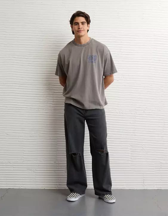 AE Boxy The Doors Graphic T-Shirt - Image 5