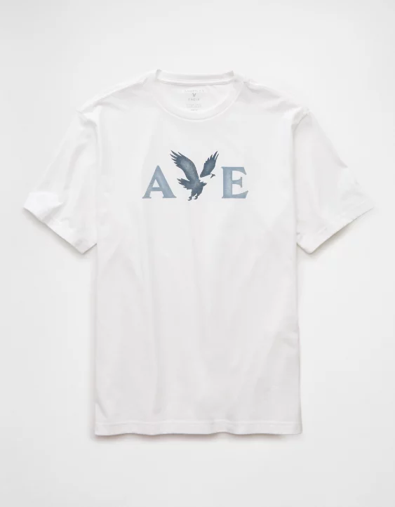 AE Lightweight Icon Logo Graphic T-Shirt - Image 3