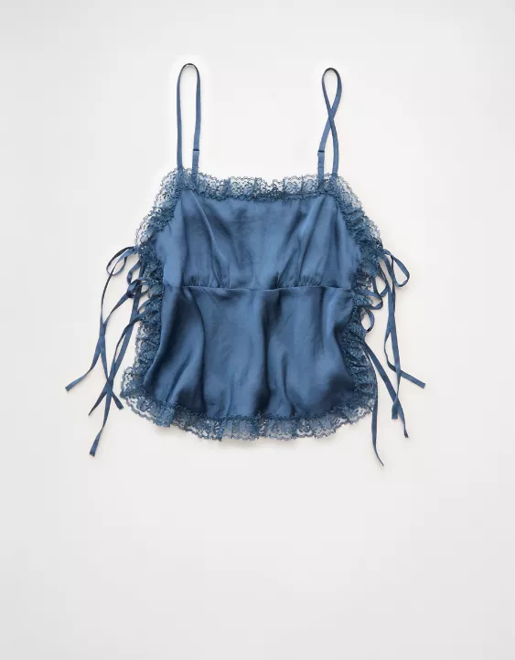 AE Side-Tie Lace Tank Top - Image 3