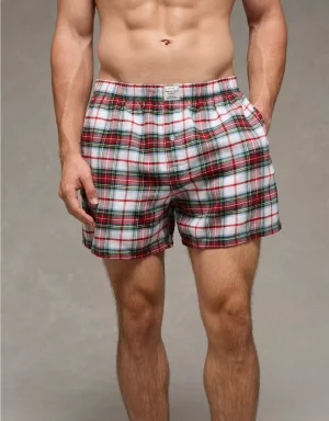 AEO Plaid Pocket Boxer Short