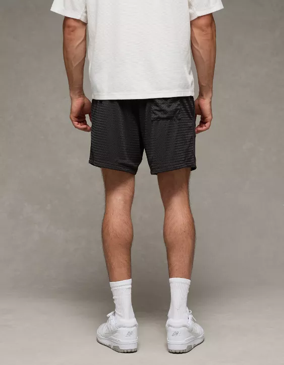 AE Georgia Bulldogs 6" Mesh Lounge Short - Image 2