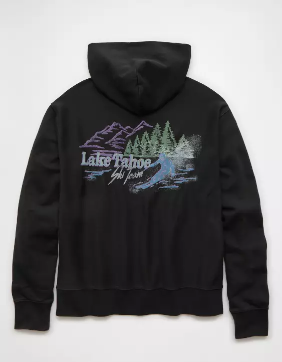 AE Lake Tahoe Graphic Fleece Hoodie - Image 4