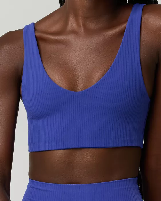 OFFLINE By Aerie Real Me XTRA Rib Switch Up V-Neck Sports Bra - Image 7