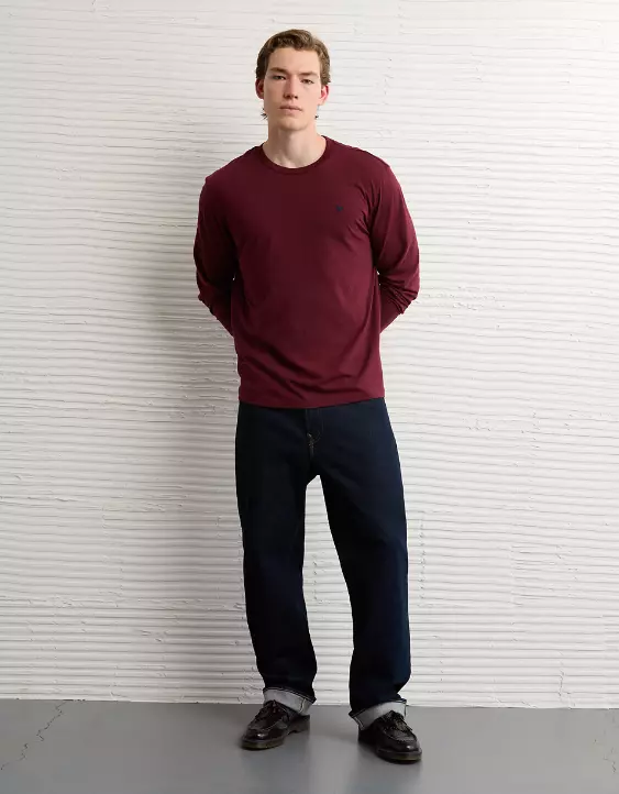 AE Lightweight Icon Long-Sleeve T-Shirt - Image 4