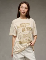 AE Oversized Halloween Graphic T-Shirt