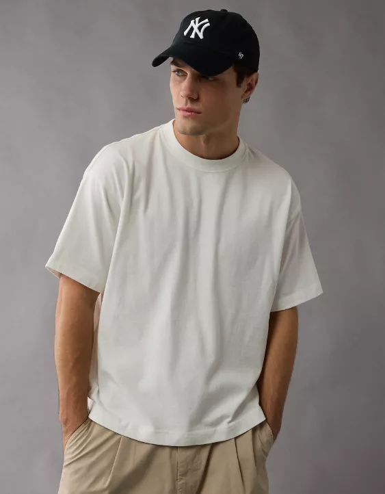 AE Boxy Sueded Jersey T-Shirt - Image 6