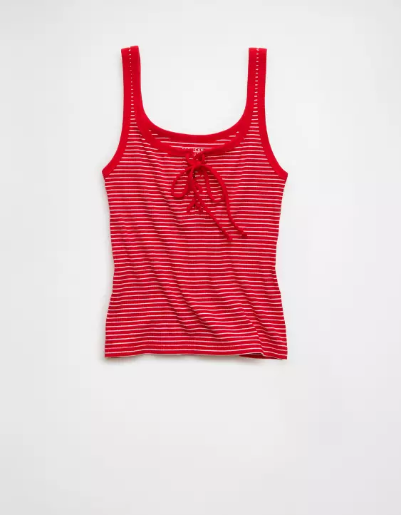 AE Lace-Up Tank Top - Image 3