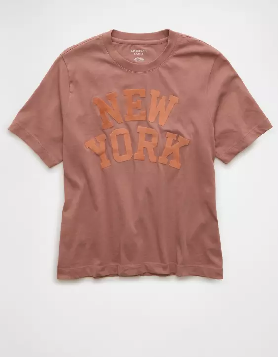 AE New York Velvet Graphic T-Shirt - Image 3