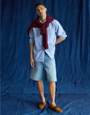 AE Everyday Classic Fit Oxford Button-Up Shirt