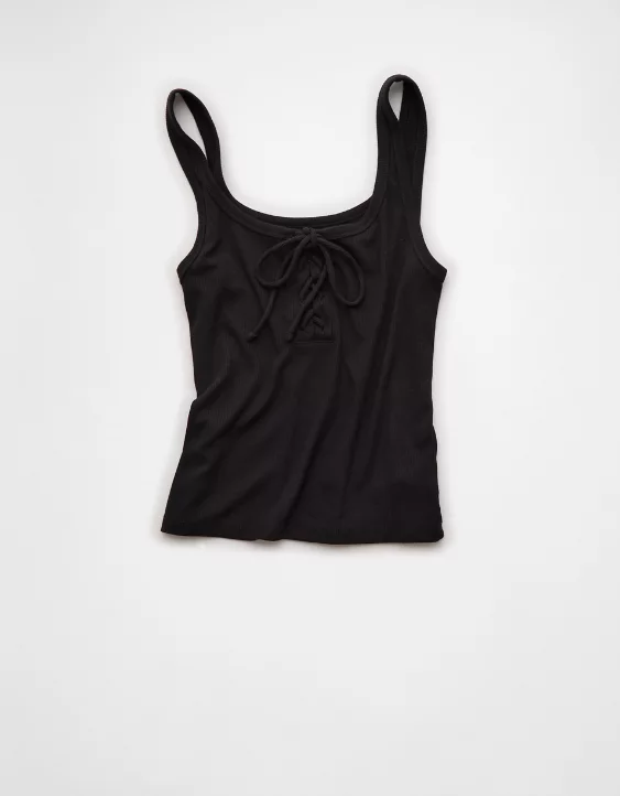 AE Lace-Up Tank Top - Image 3