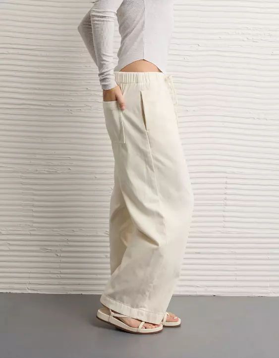 AE Cozy Dreamy Drape Low-Rise Ultra Wide-Leg Jean - Image 6