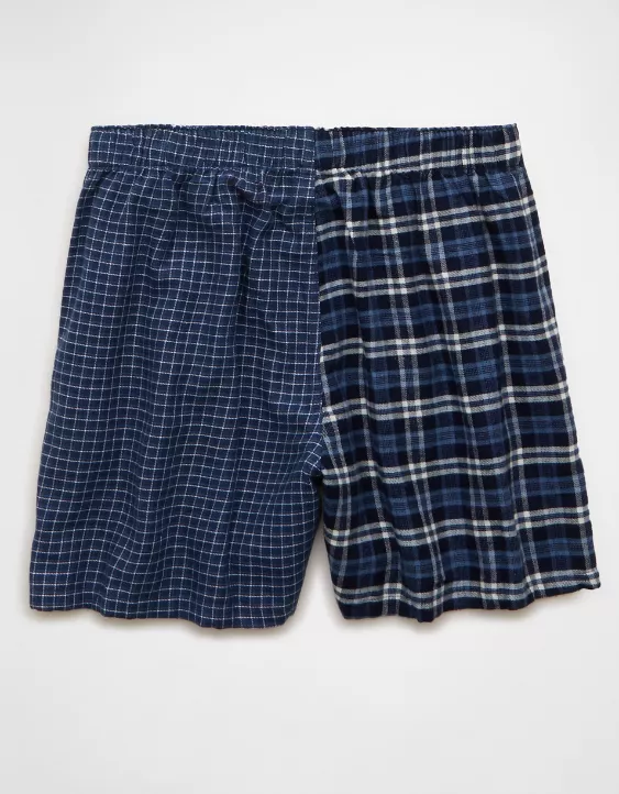 AEO Stretch Plaid Classic Boxer Short - Image 4