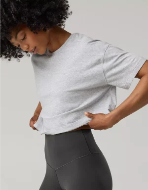 OFFLINE By Aerie Let's Stretch Cropped T-Shirt
