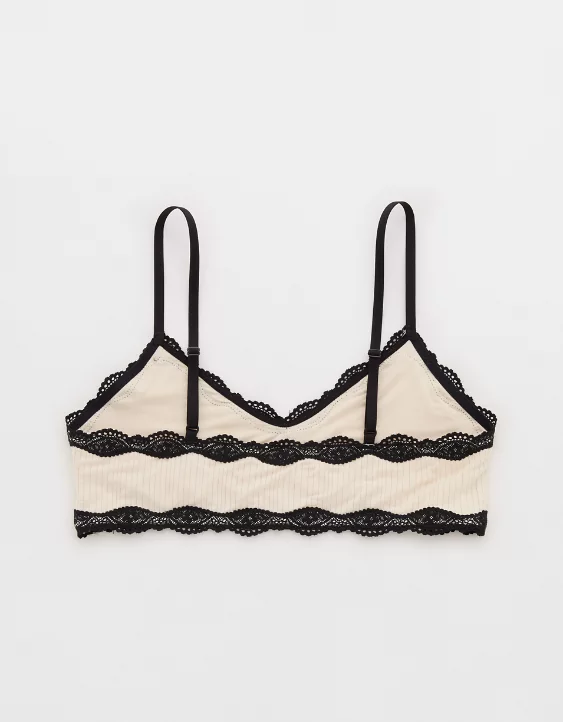 Superchill Modal Lace Trim Bralette - Image 4