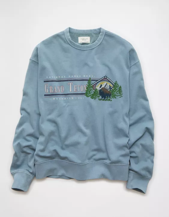 AE Destination Graphic Sweatshirt - Image 3