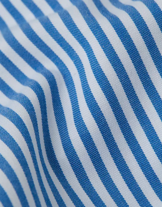 AEO Men's Striped Poplin Pocket Boxer Short - Image 5