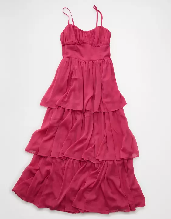 AE Sweetheart Tiered Maxi Dress - Image 4