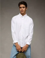AE Everyday Slim Fit Oxford Button-Up Shirt