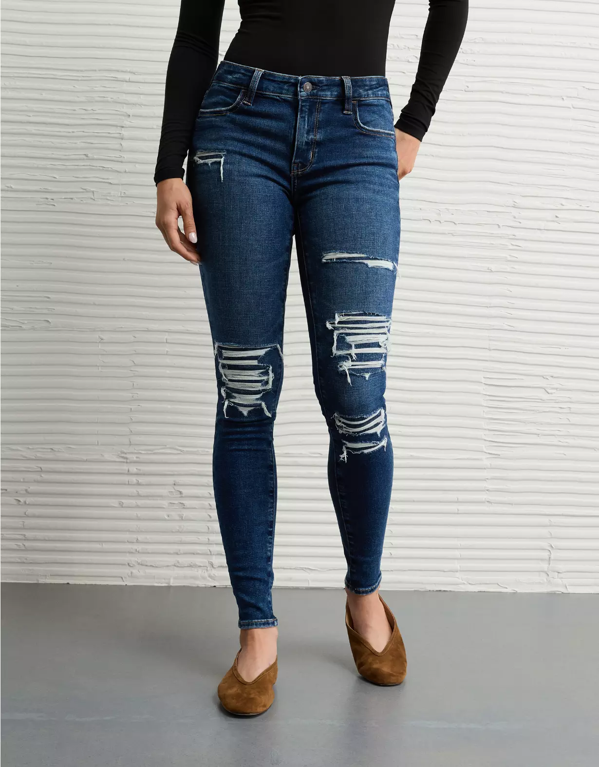 AE Next Level Patched Low-Rise Jegging