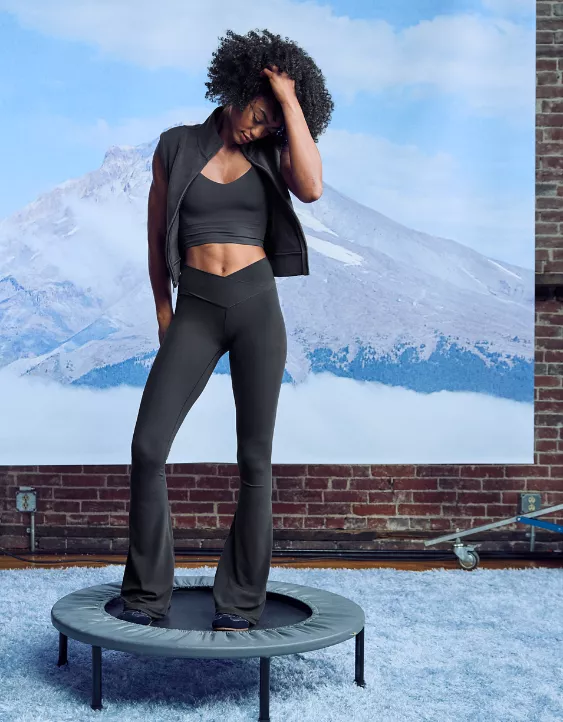 OFFLINE By Aerie Real Me Low Key Longline Sports Bra - Image 7