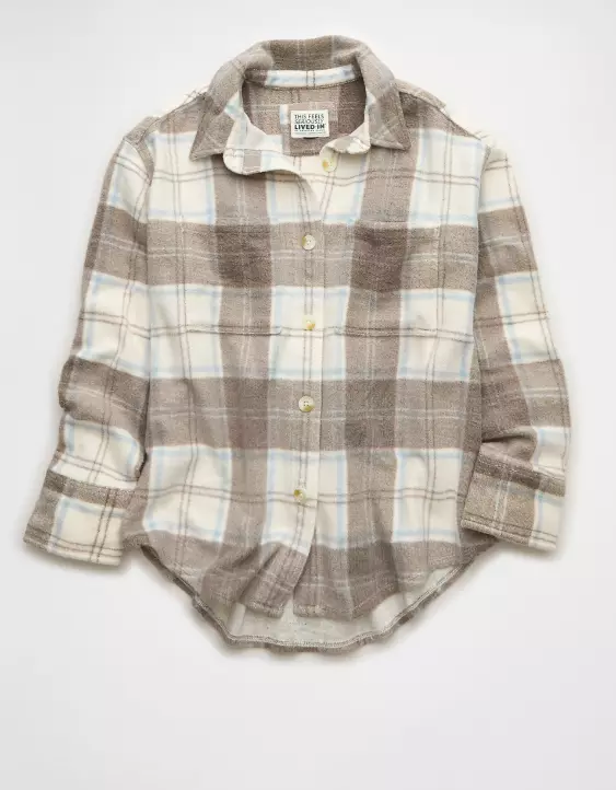 AE Fleece Shacket - Image 3