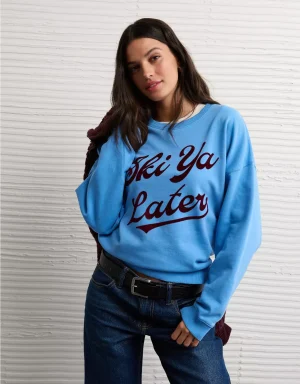 AE Relaxed Graphic Sweatshirt