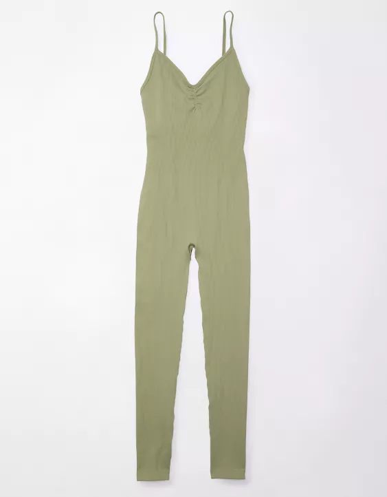 AE Seamless Knit Rib Jumpsuit - Image 3