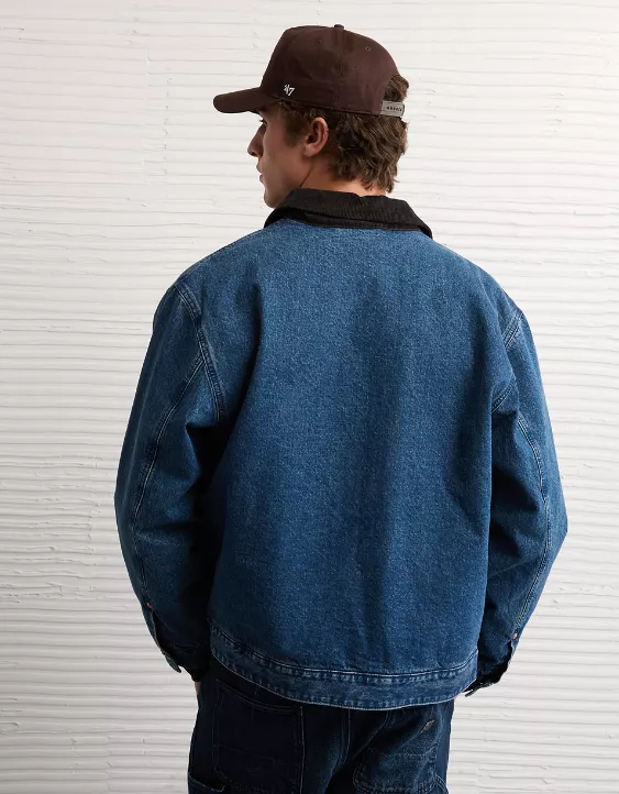 AE Denim Barn Jacket - Image 3