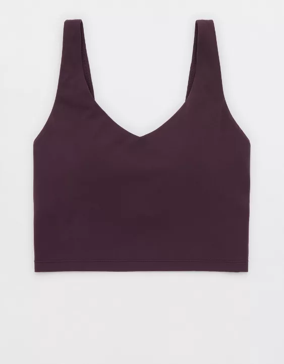 OFFLINE By Aerie Real Me Low Key Longline Sports Bra - Image 3