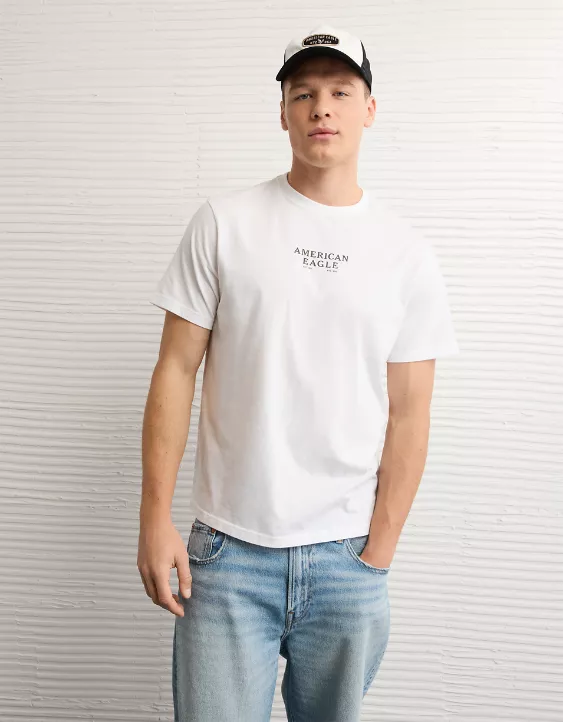 AE Logo Graphic T-Shirt - Image 7