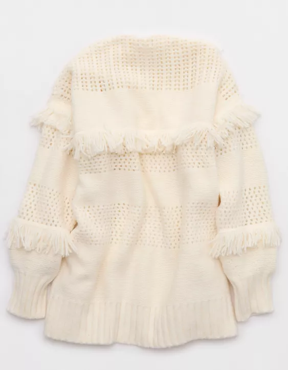 Aerie Fringe Cardigan - Image 5