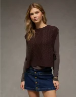 AE Whoa So Soft Side-Tie Vest