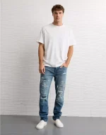 AE AirFlex+ TENCEL™ Fibers Patched Athletic Fit Jean