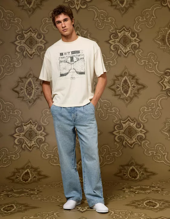 AE x Tru Kolors 87 Records Graphic T-Shirt - Image 5