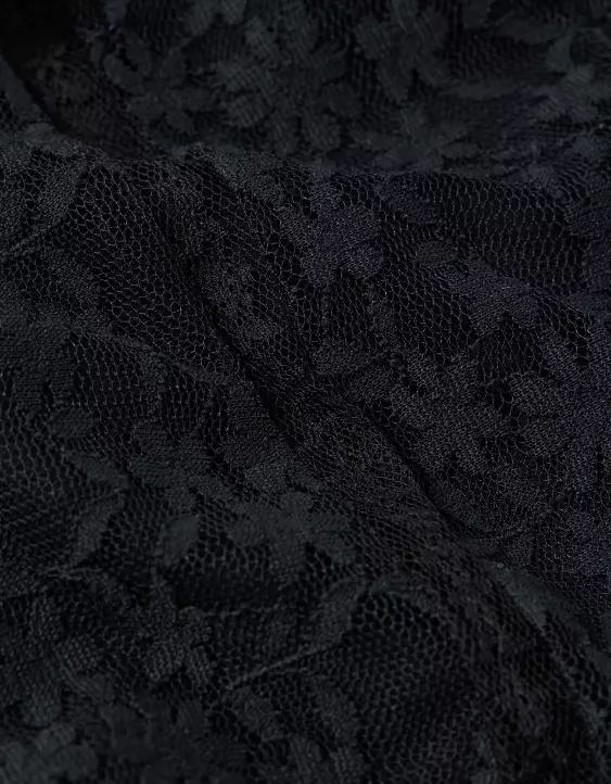 AE Ruffle Lace Mini Dress - Image 6