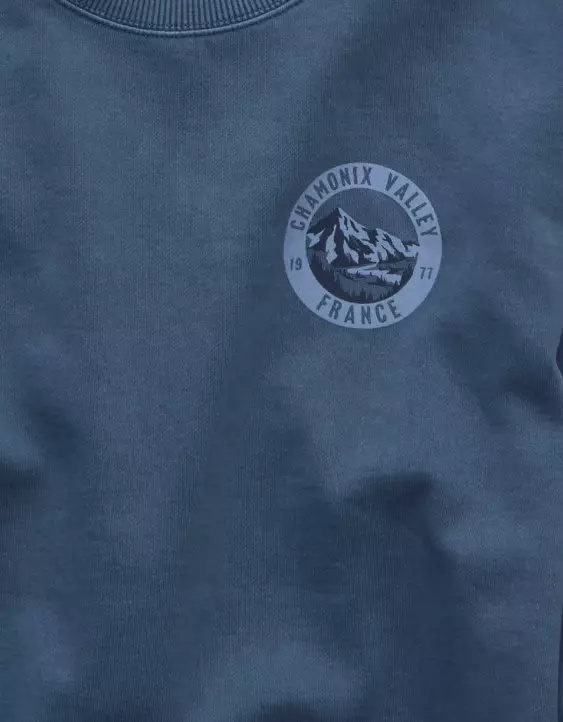 AE Relaxed Graphic Sweatshirt - Image 8