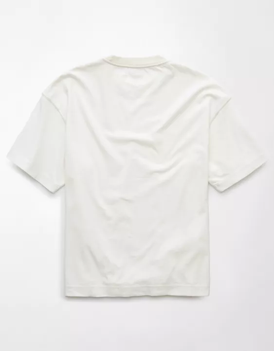 AE Boxy Sueded Jersey T-Shirt - Image 5