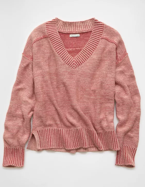 AE Long Weekend V-Neck Sweater - Image 3