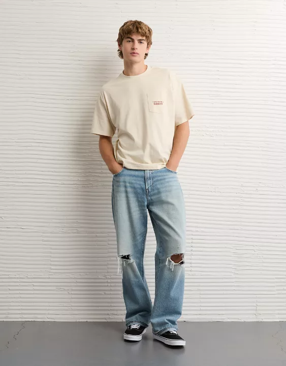 AE Boxy Guinness Graphic Pocket T-Shirt - Image 2