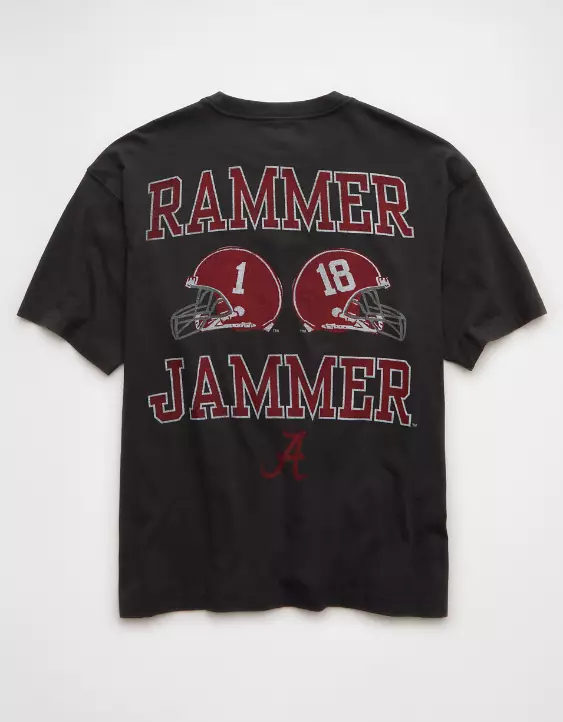 AE Boxy Alabama Crimson Tide Graphic T-Shirt - Image 4