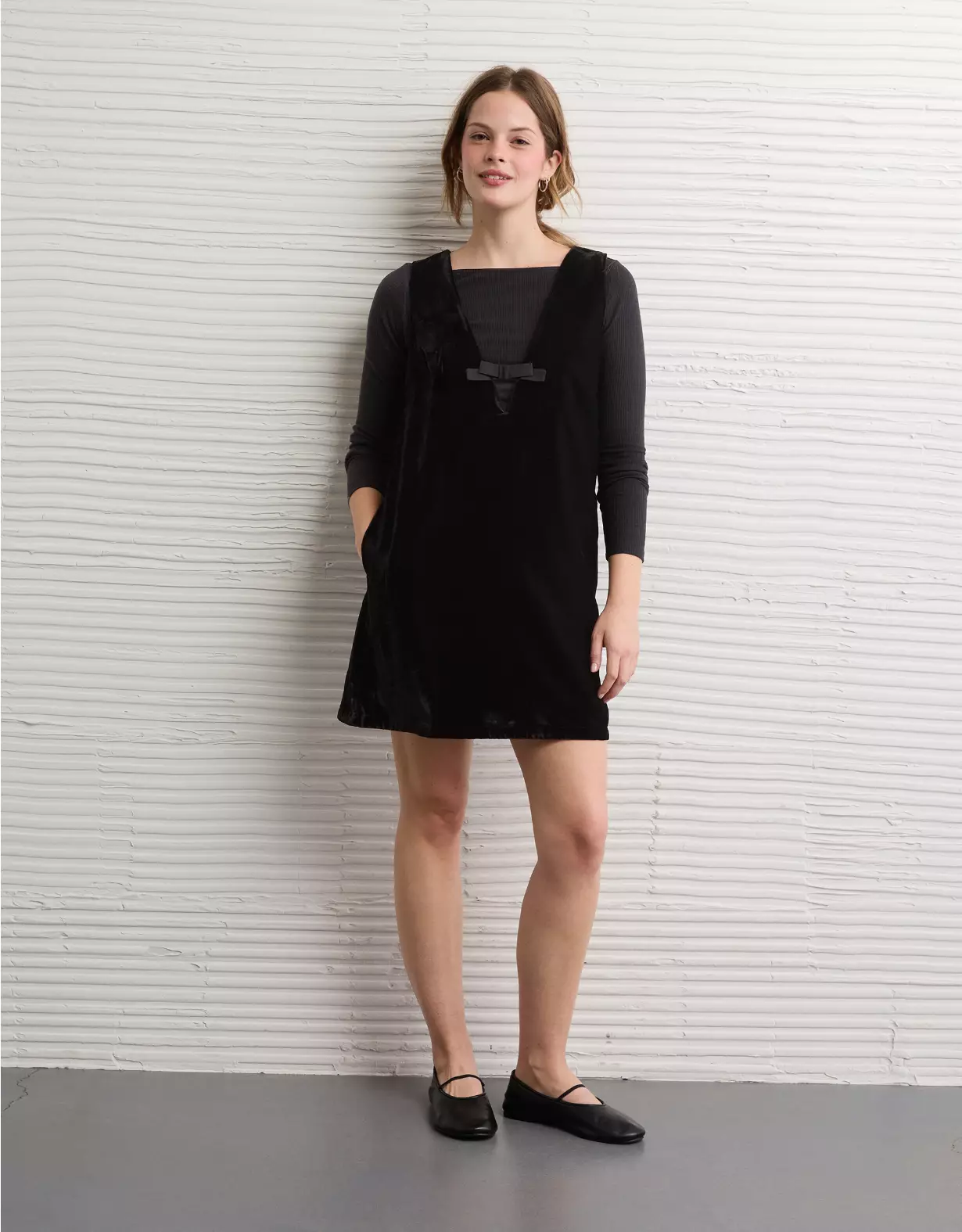 AE Velvet Mini Dress